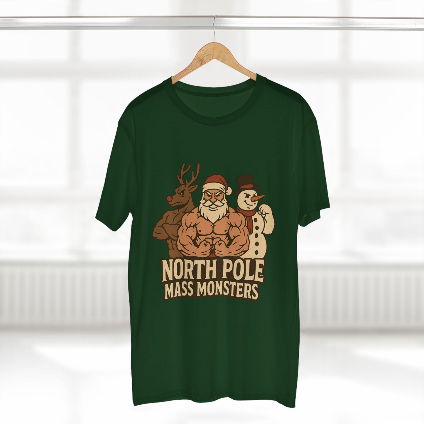 North Pole Mass Monsters Christmas Tee