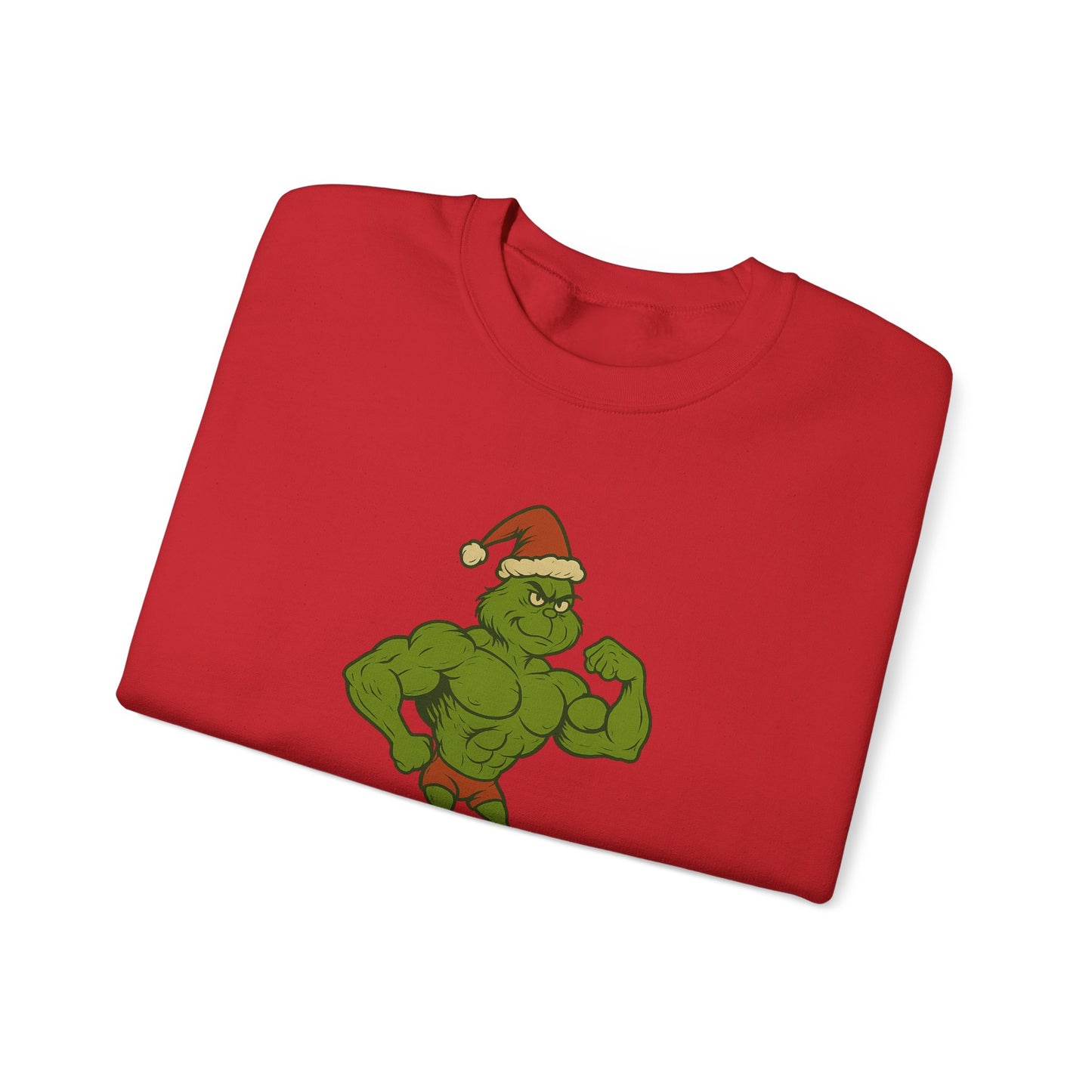 Skipping Leg Day Grinch Christmas Sweater