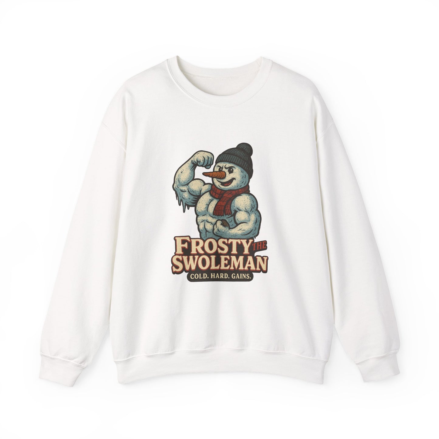 Frosty The Swoleman Christmas Sweater