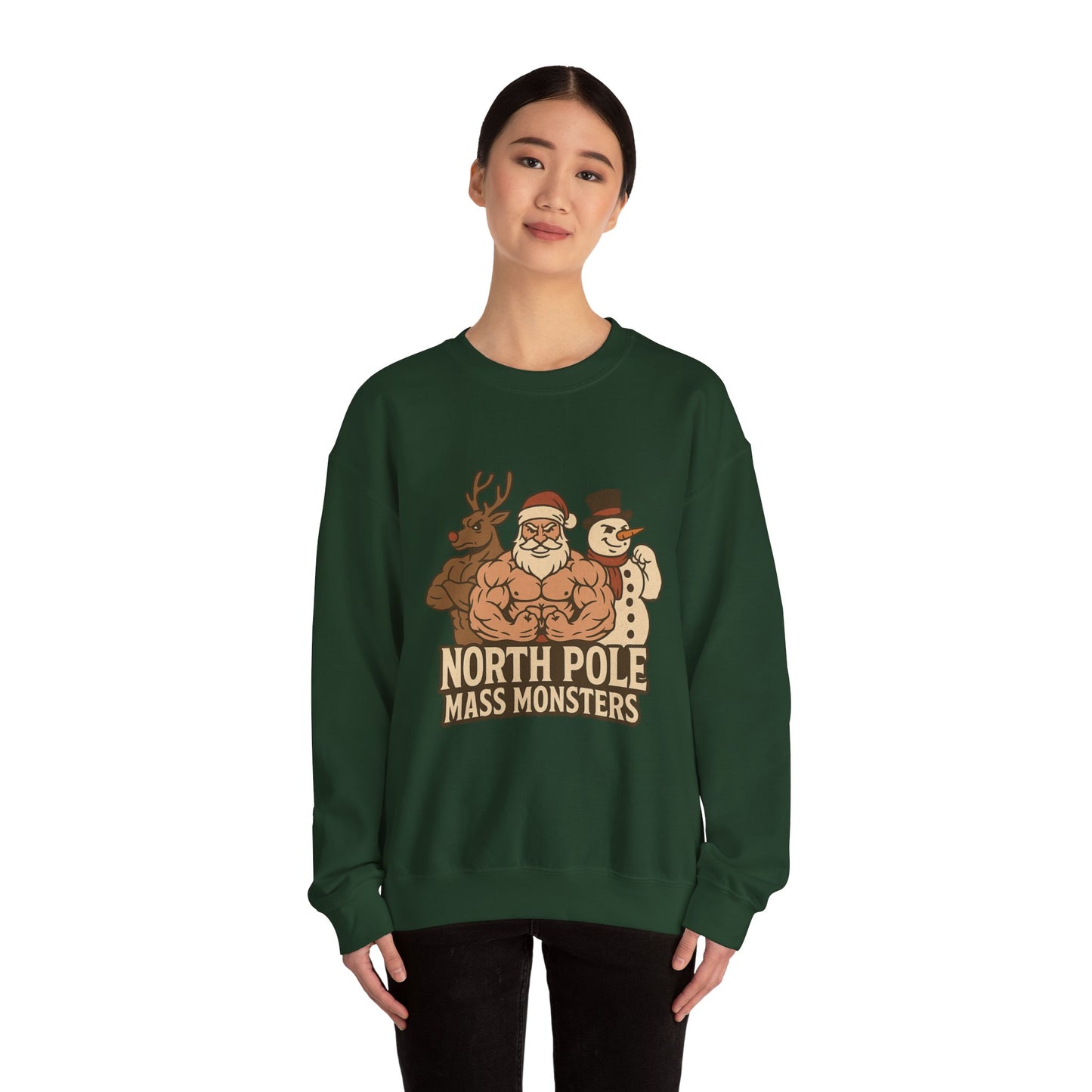 North Pole Mass Monsters Christmas Sweater