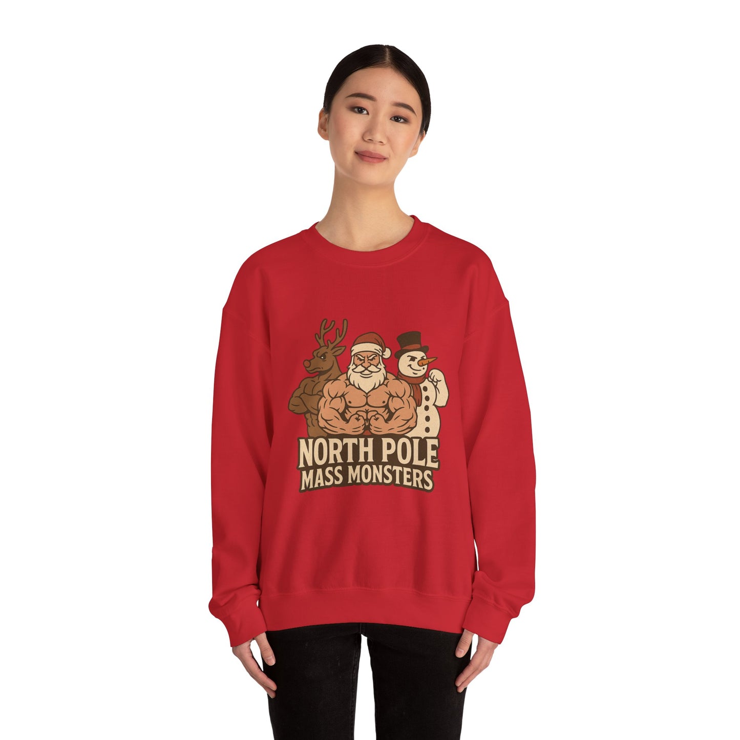 North Pole Mass Monsters Christmas Sweater