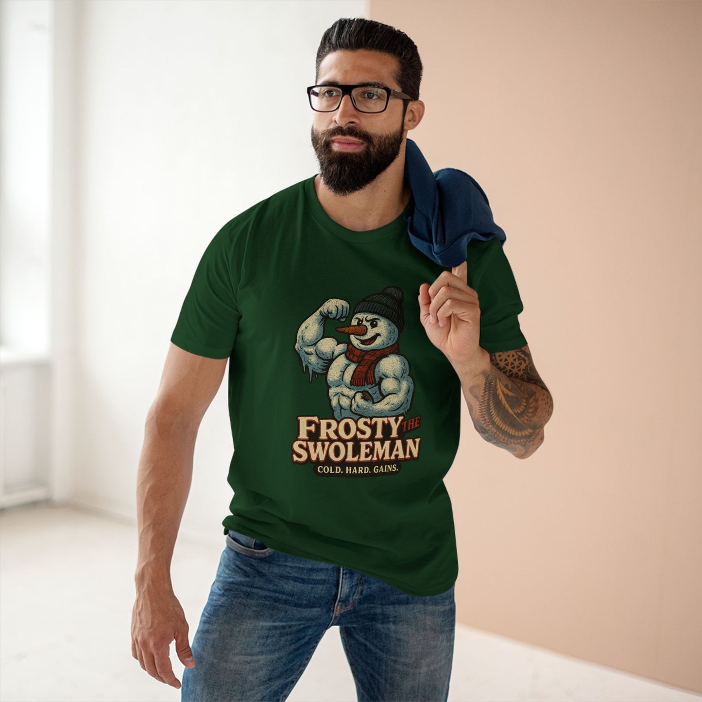 Frosy the Swoleman Christmas Tee