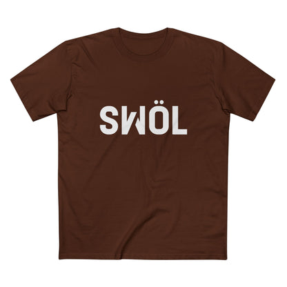 SWOL Base Pump Cotton Tee - Chocolate