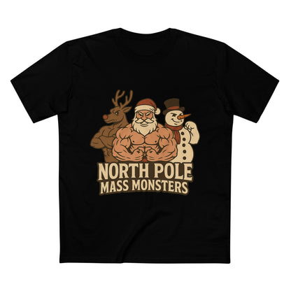 North Pole Mass Monsters Christmas Tee