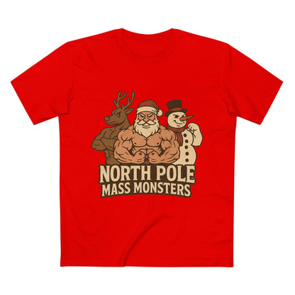 North Pole Mass Monsters Christmas Tee