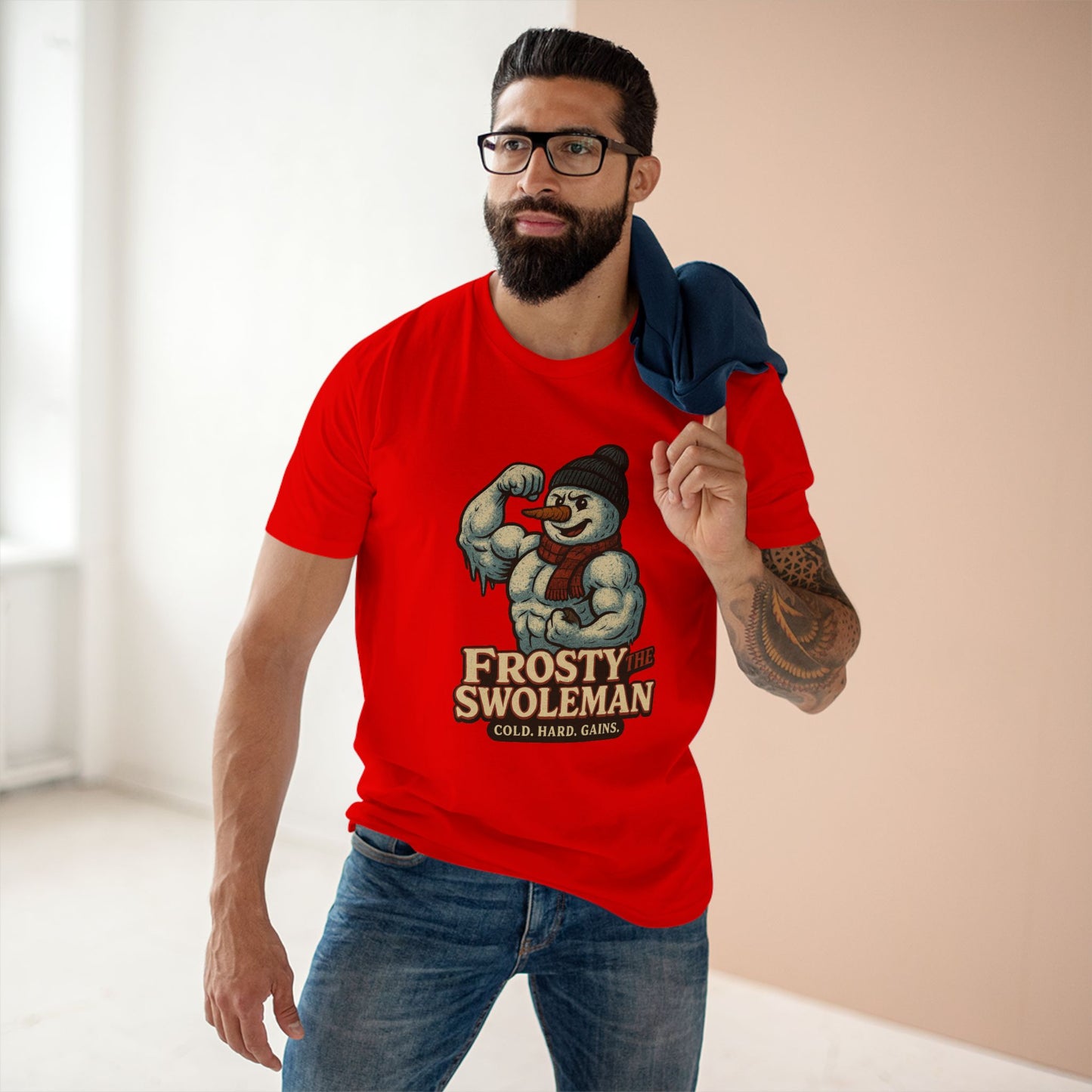 Frosy the Swoleman Christmas Tee