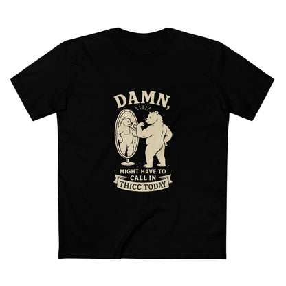 Call in Thicc Tee