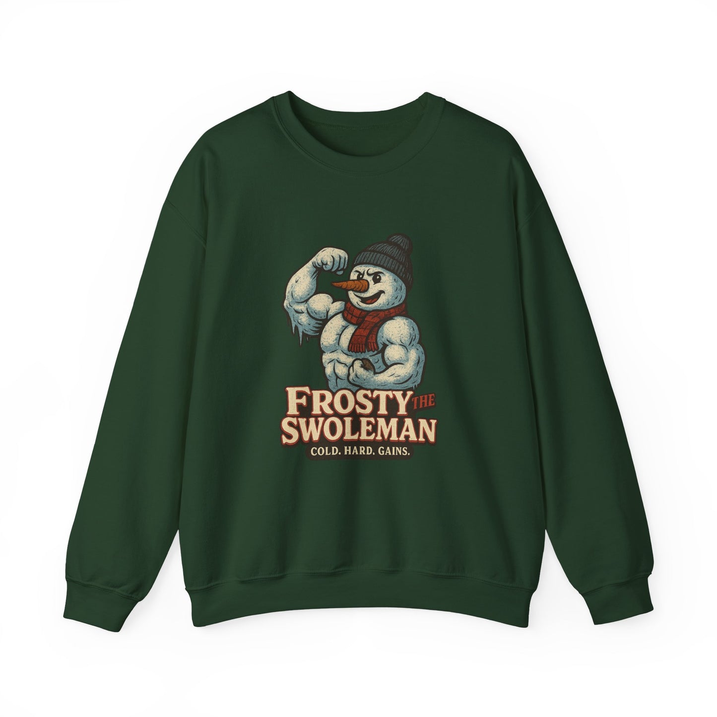 Frosty The Swoleman Christmas Sweater