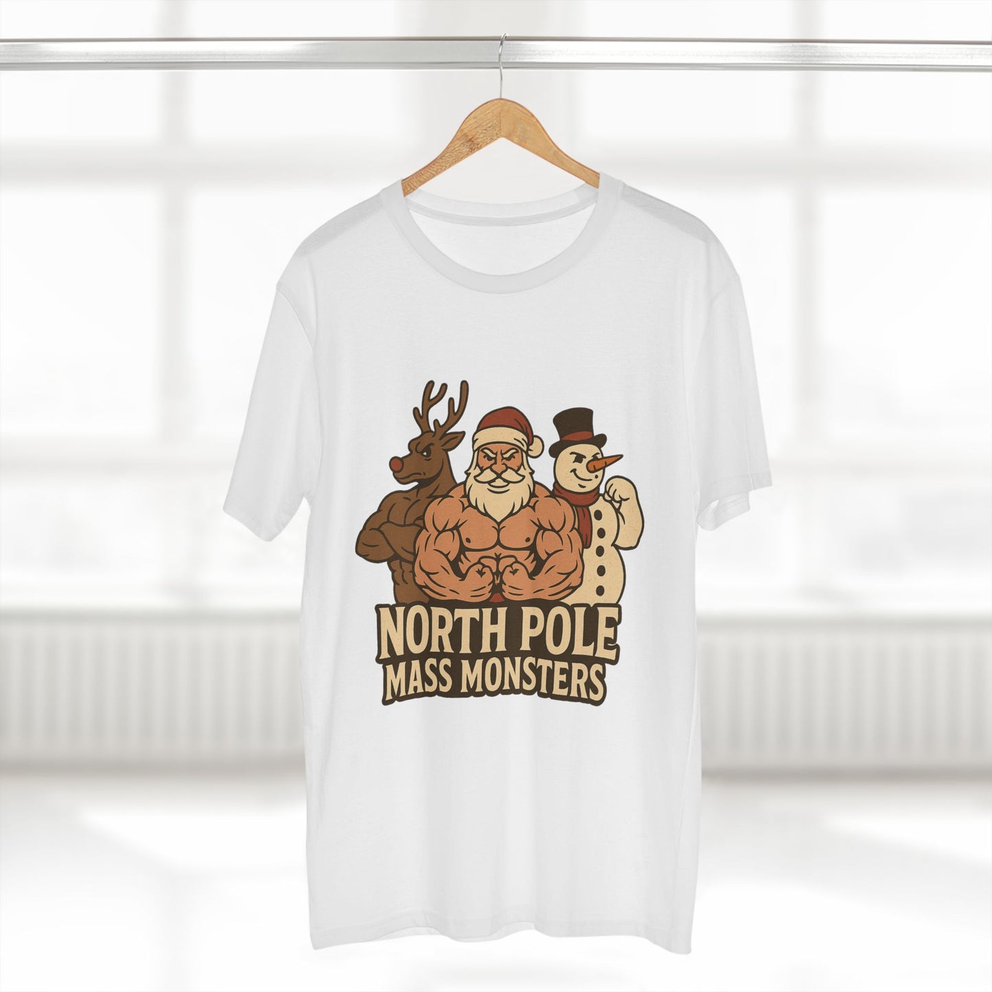 North Pole Mass Monsters Christmas Tee
