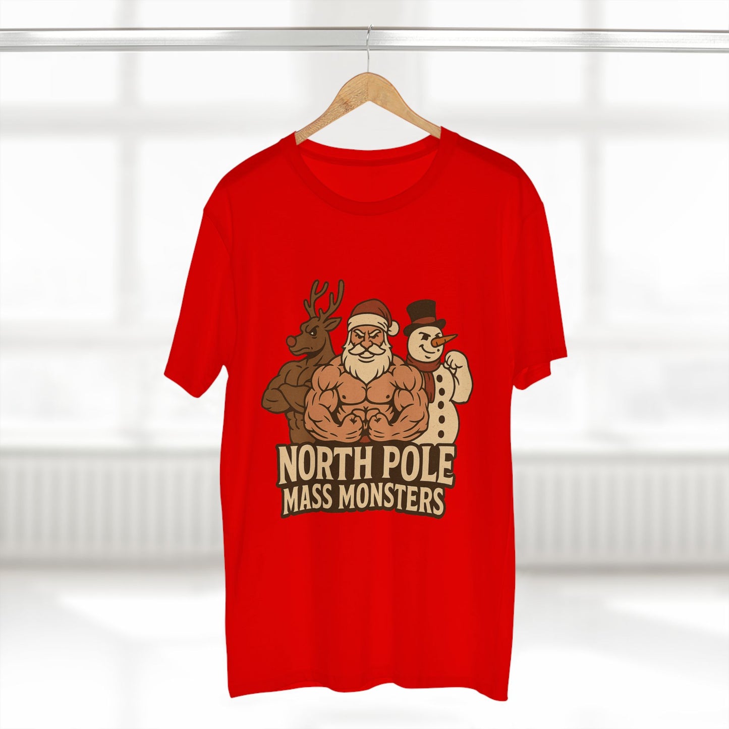 North Pole Mass Monsters Christmas Tee