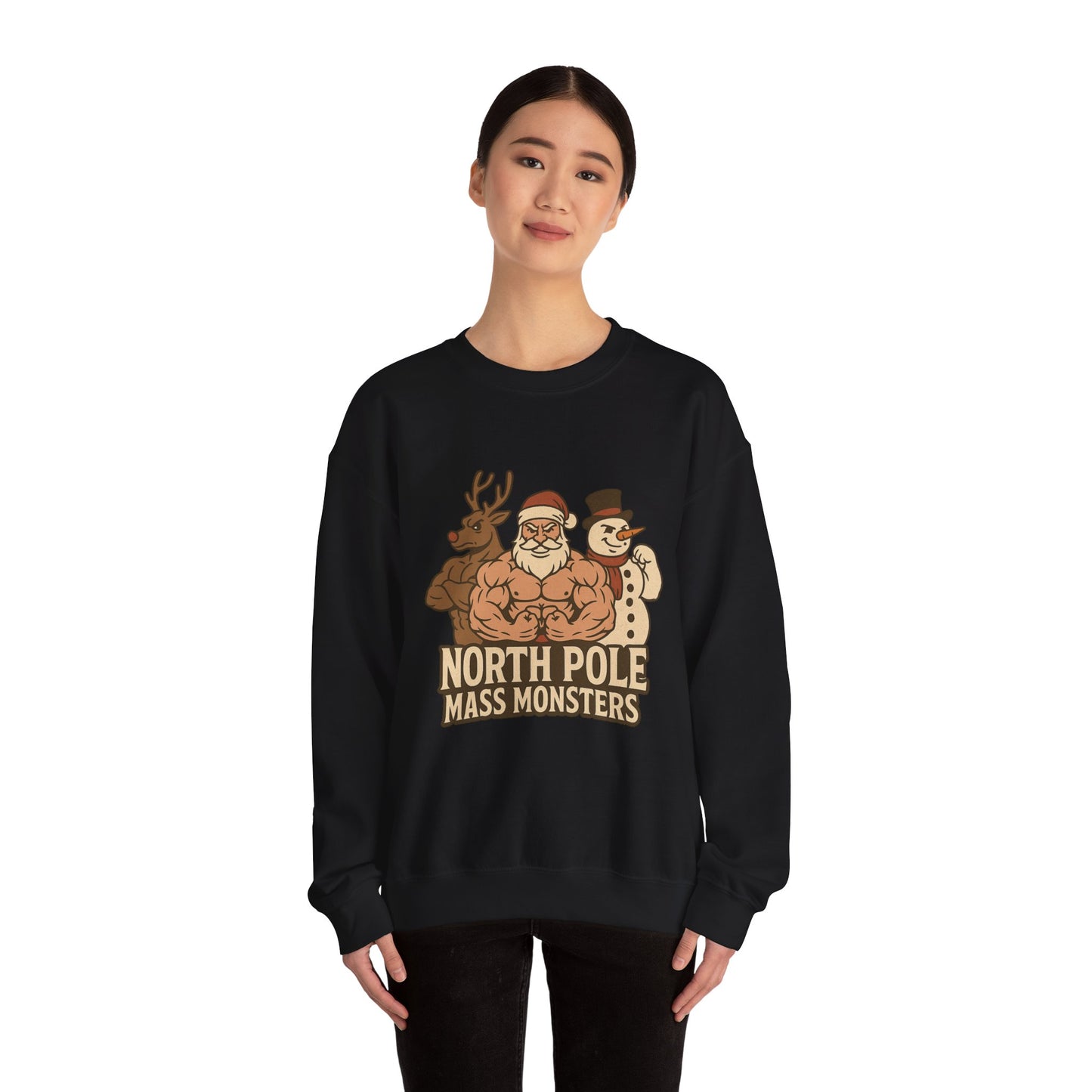 North Pole Mass Monsters Christmas Sweater