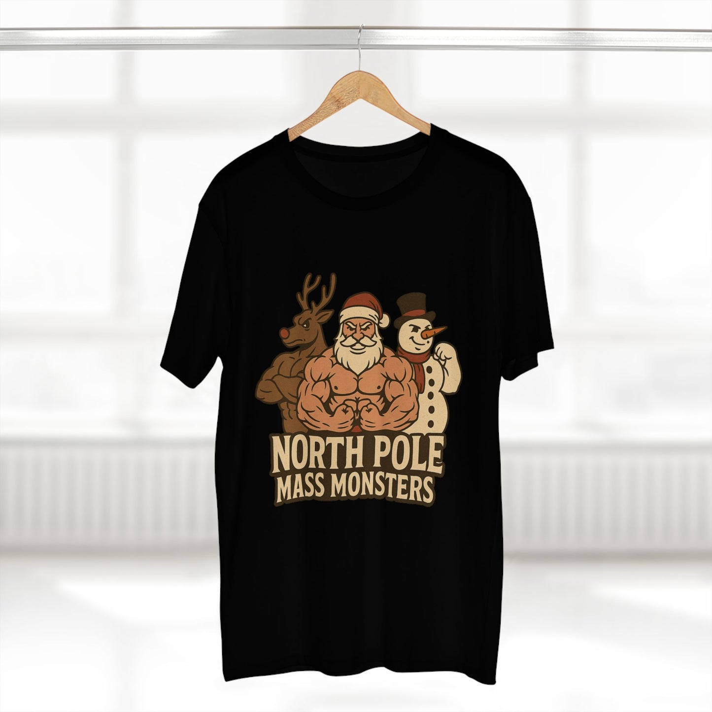 North Pole Mass Monsters Christmas Tee