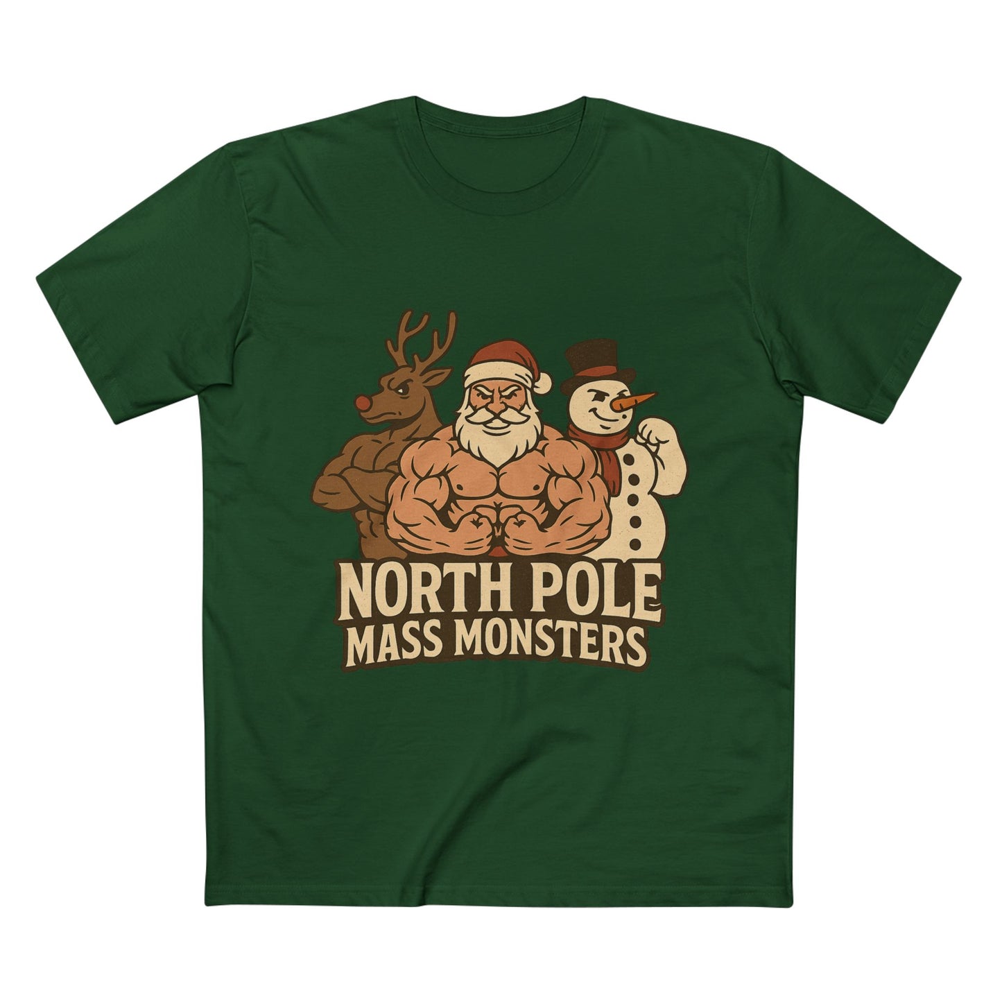 North Pole Mass Monsters Christmas Tee