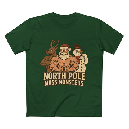 North Pole Mass Monsters Christmas Tee